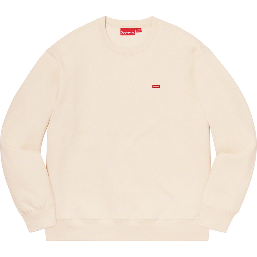 Details on Small Box Crewneck Natural from fall winter 2020 (Price is $138)