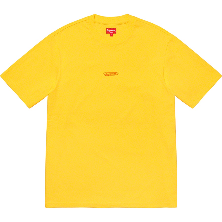 Supreme Oval S S Top (FW20) - Yellow - $58