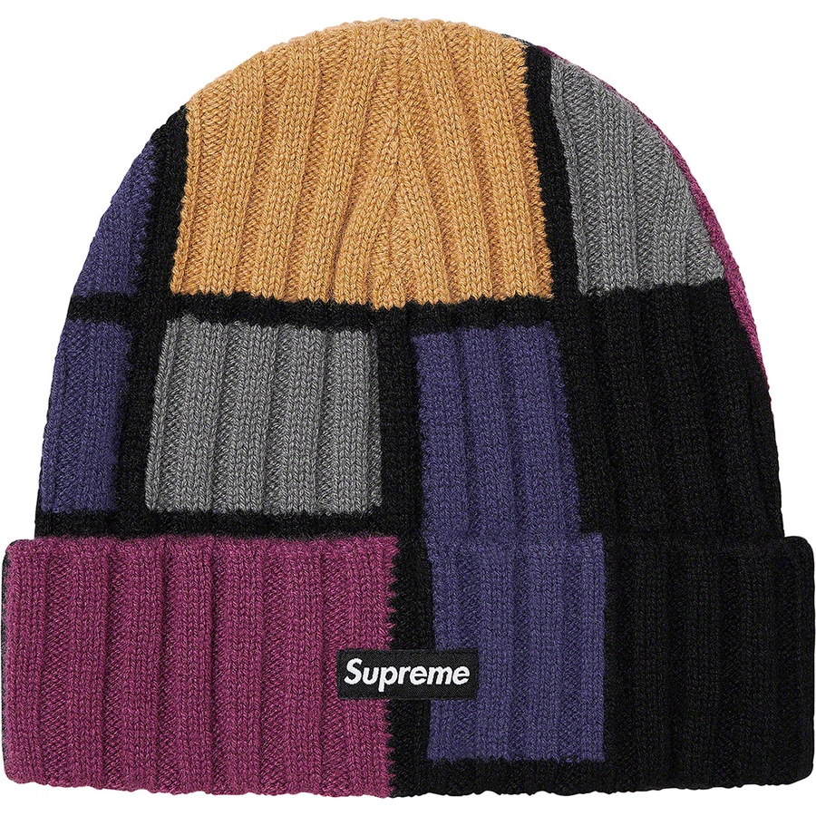 Details on Cashmere Beanie Purple Multi from fall winter
                                                    2020 (Price is $68)