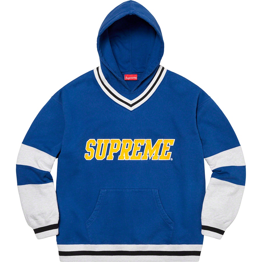 Details on Hockey Hooded Sweatshirt Royal from fall winter
                                                    2020 (Price is $158)