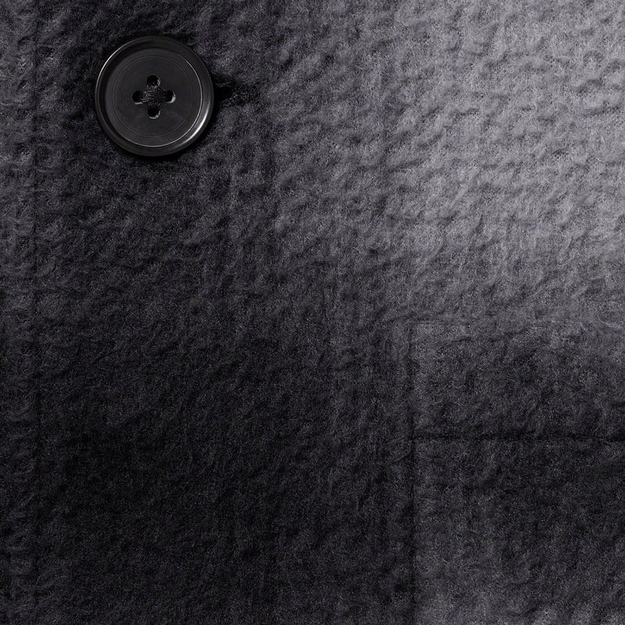 Details on Shadow Plaid Fleece Shirt Black from fall winter
                                                    2020 (Price is $138)