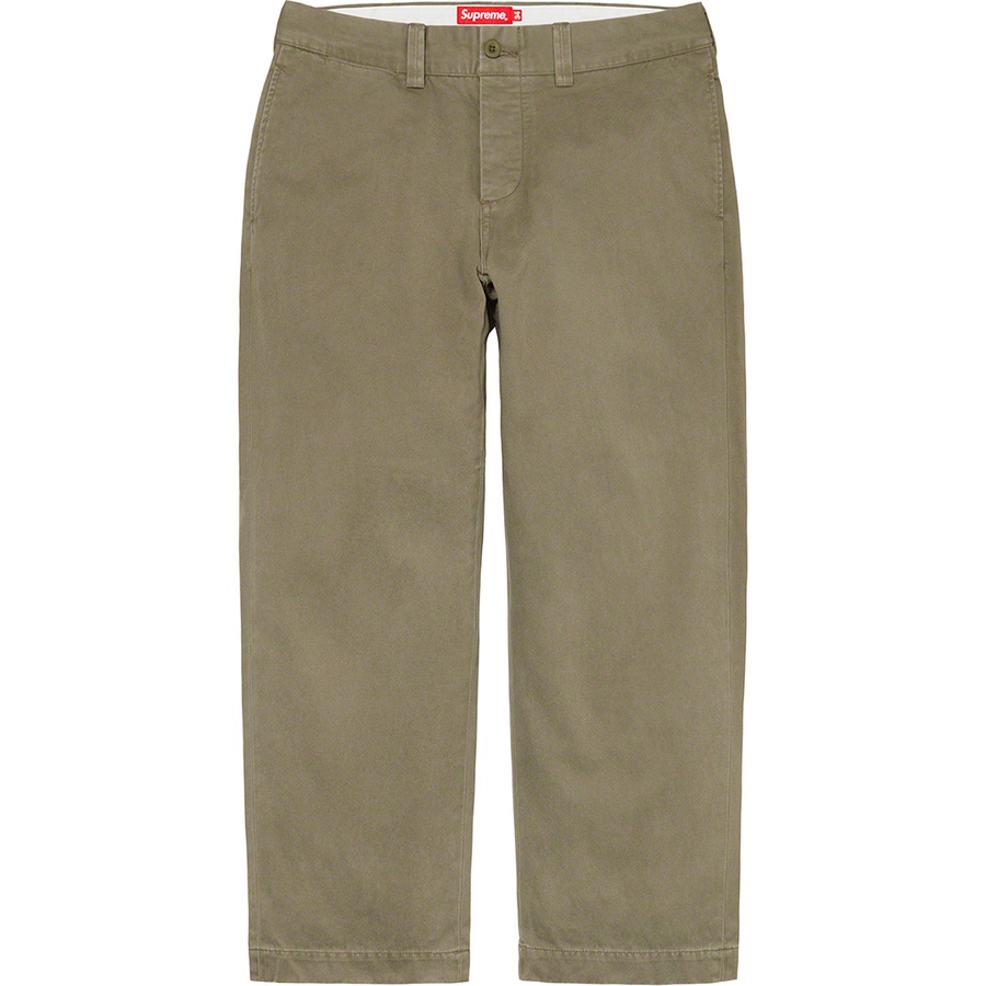 Details on Pin Up Chino Pant Olive from fall winter
                                                    2020 (Price is $148)