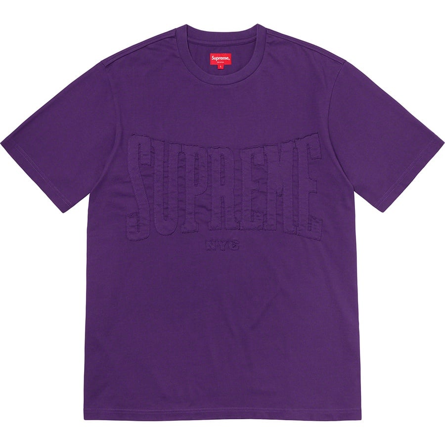 Details on Cutout Logo S S Top Purple from fall winter
                                                    2020 (Price is $78)
