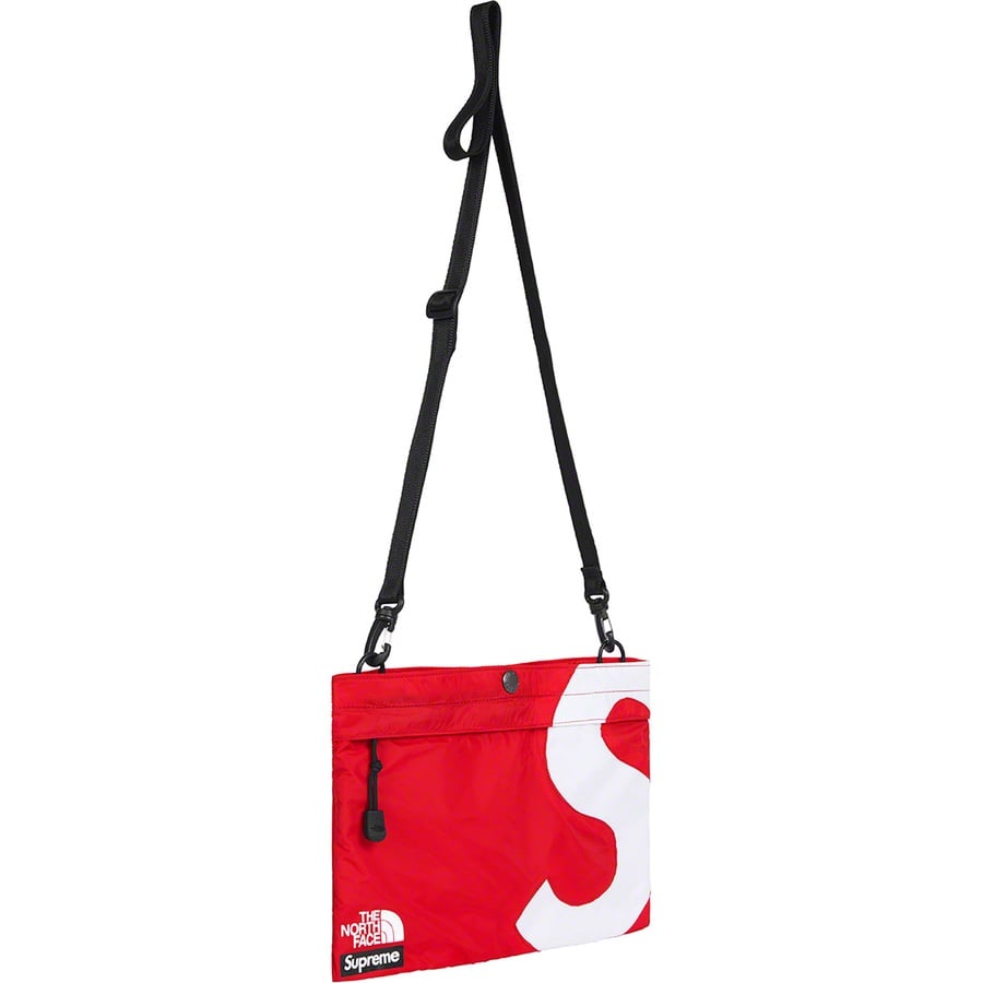 Details on Supreme The North Face S Logo Shoulder Bag Red from fall winter
                                                    2020 (Price is $58)