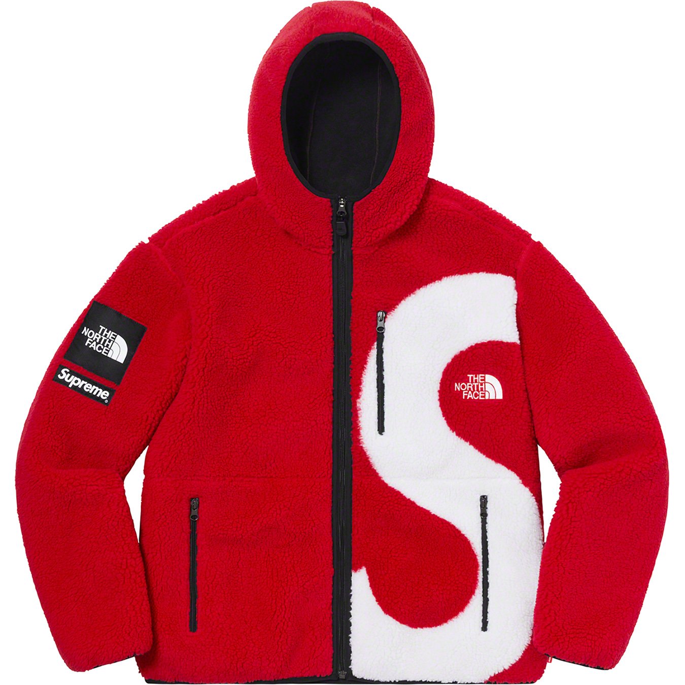 The North Face S Logo Hooded Fleece Jacket - fall winter 2020