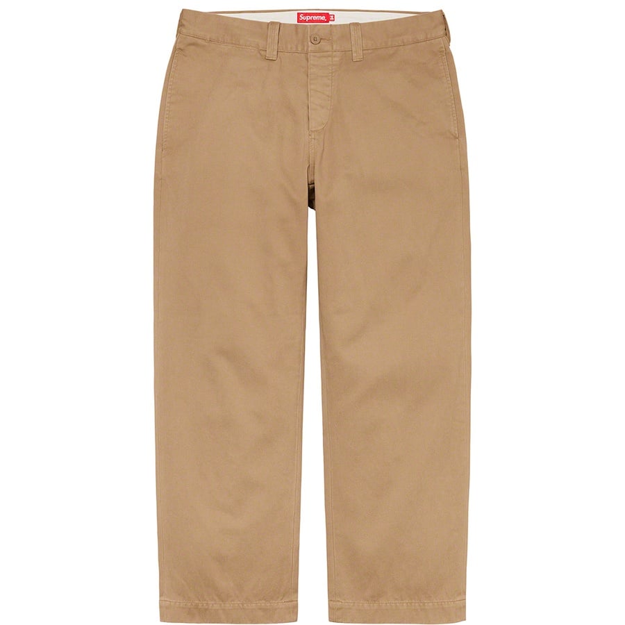 Details on Pin Up Chino Pant Khaki from fall winter
                                                    2020 (Price is $148)