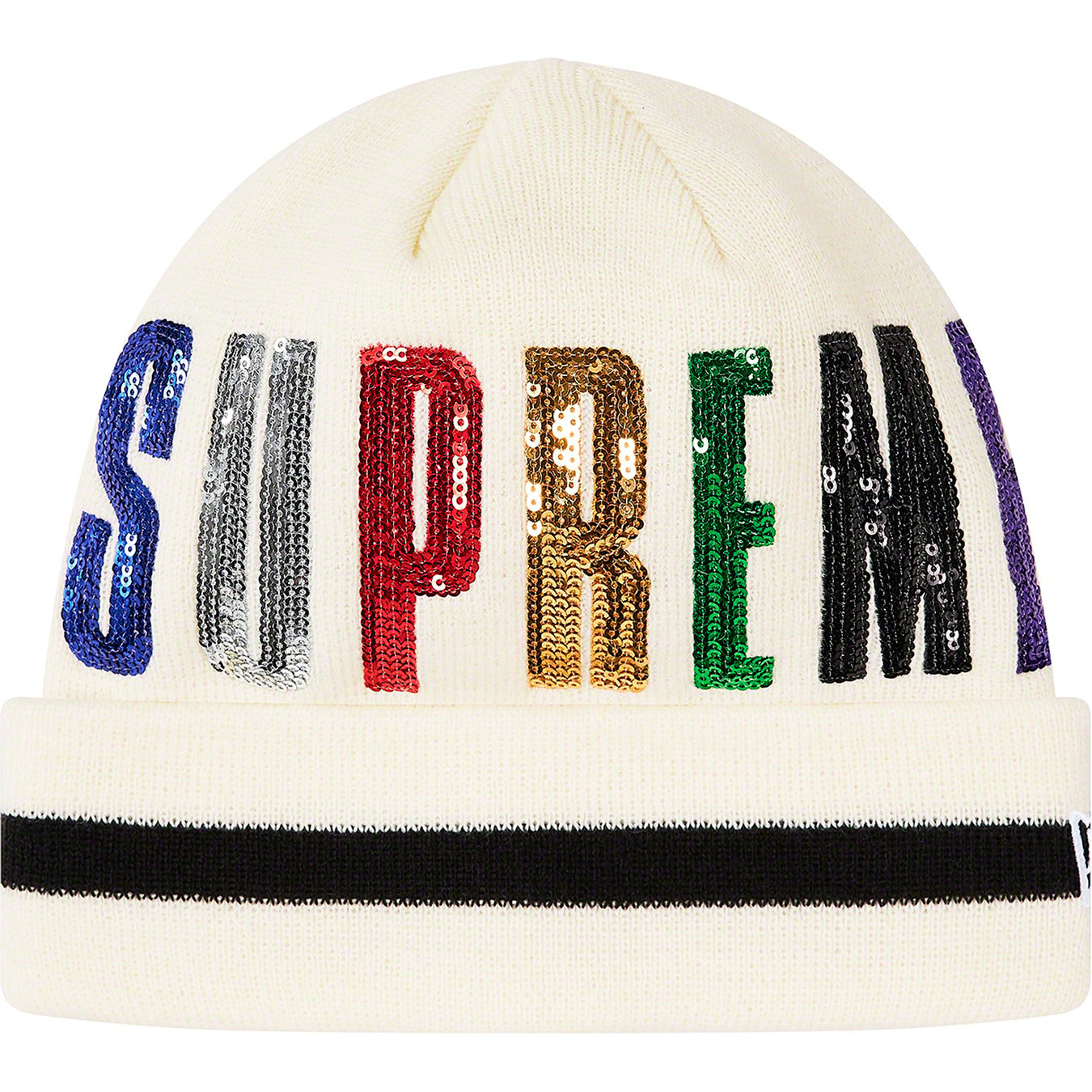 Supreme Sequin Beanie Brand new $65 - Hubcitysomerville