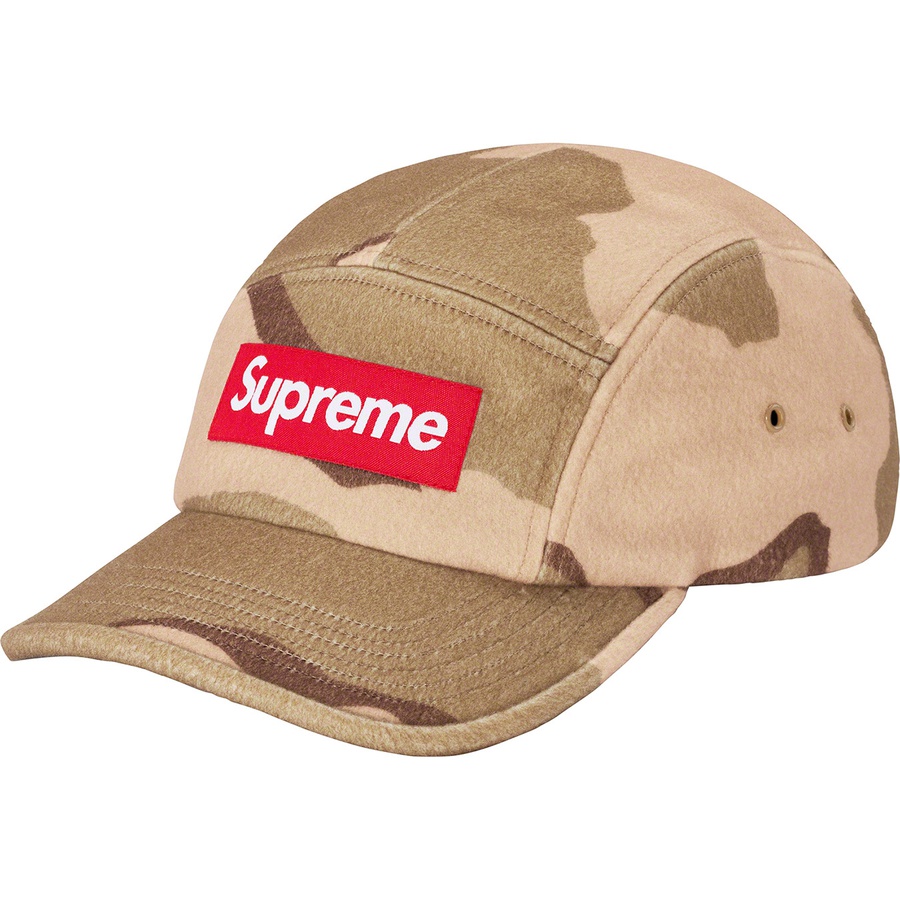 Details on Wool Camp Cap Desert Camo from fall winter
                                                    2020 (Price is $58)