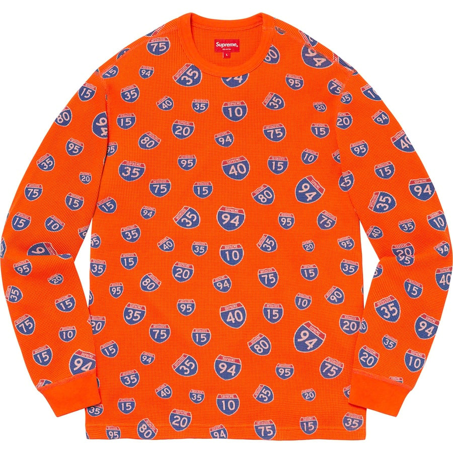 Details on Interstate Waffle Thermal Orange from fall winter
                                                    2020 (Price is $98)