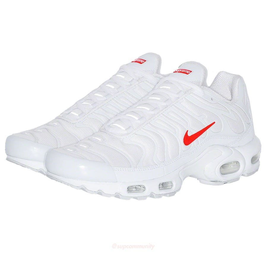 Supreme Supreme Nike Air Max Plus (White) releasing on Week 11 for fall winter 20