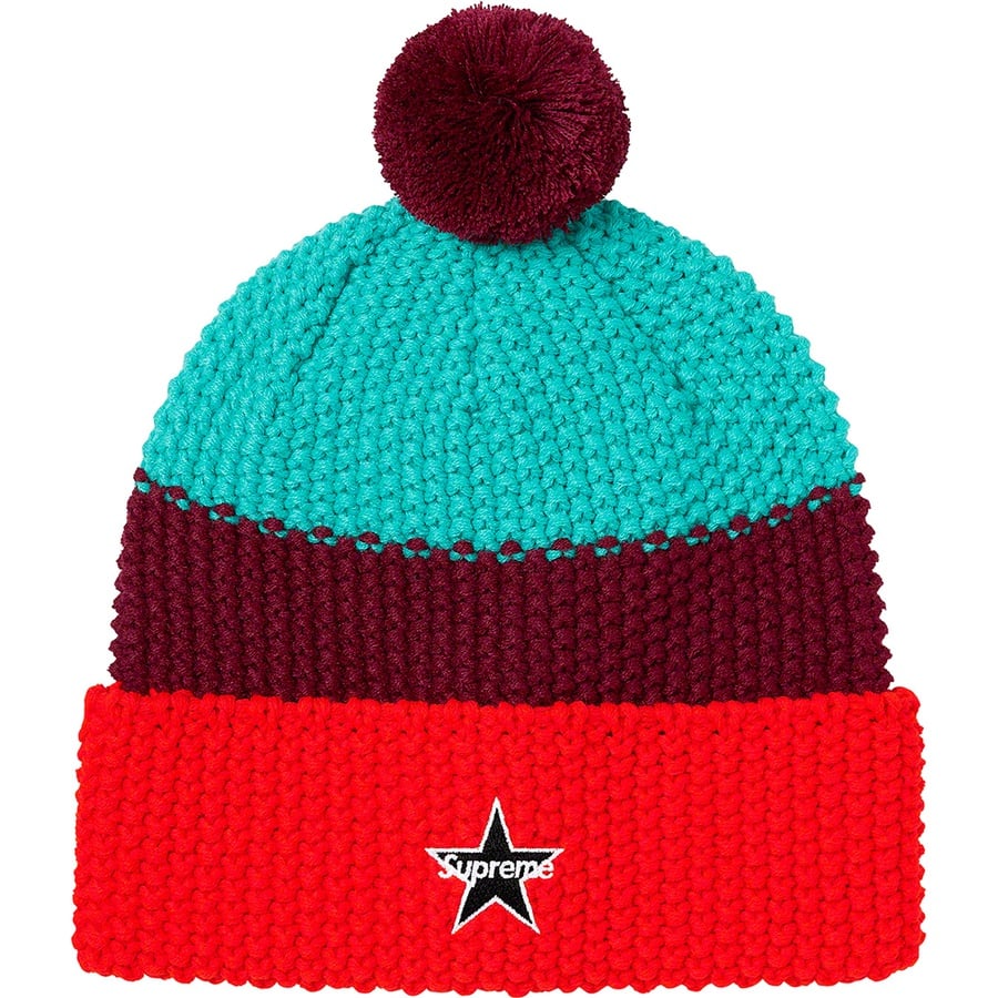 Details on Alpine Beanie Cardinal from fall winter
                                                    2020 (Price is $36)