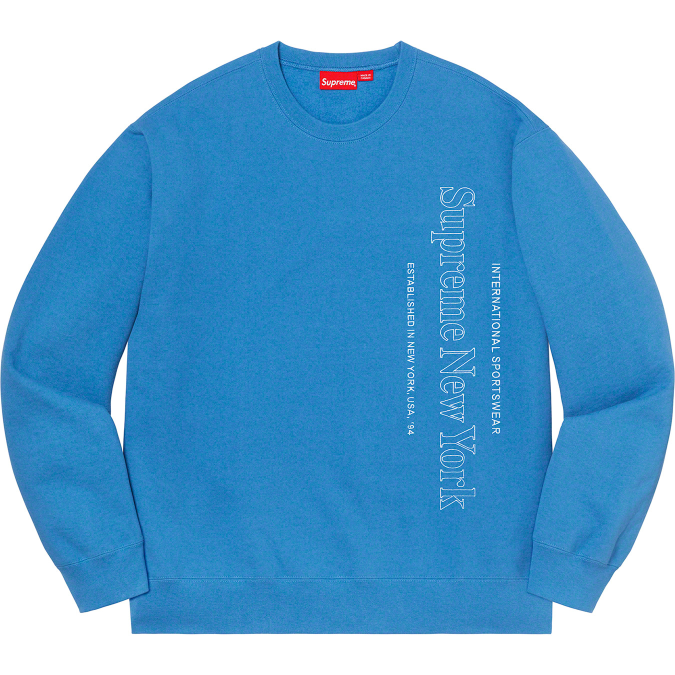 Side Logo Crewneck - fall winter 2020 - Supreme