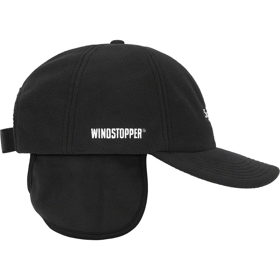 Details on WINDSTOPPER Small Box Earflap 6-Panel Black from fall winter
                                                    2020 (Price is $58)