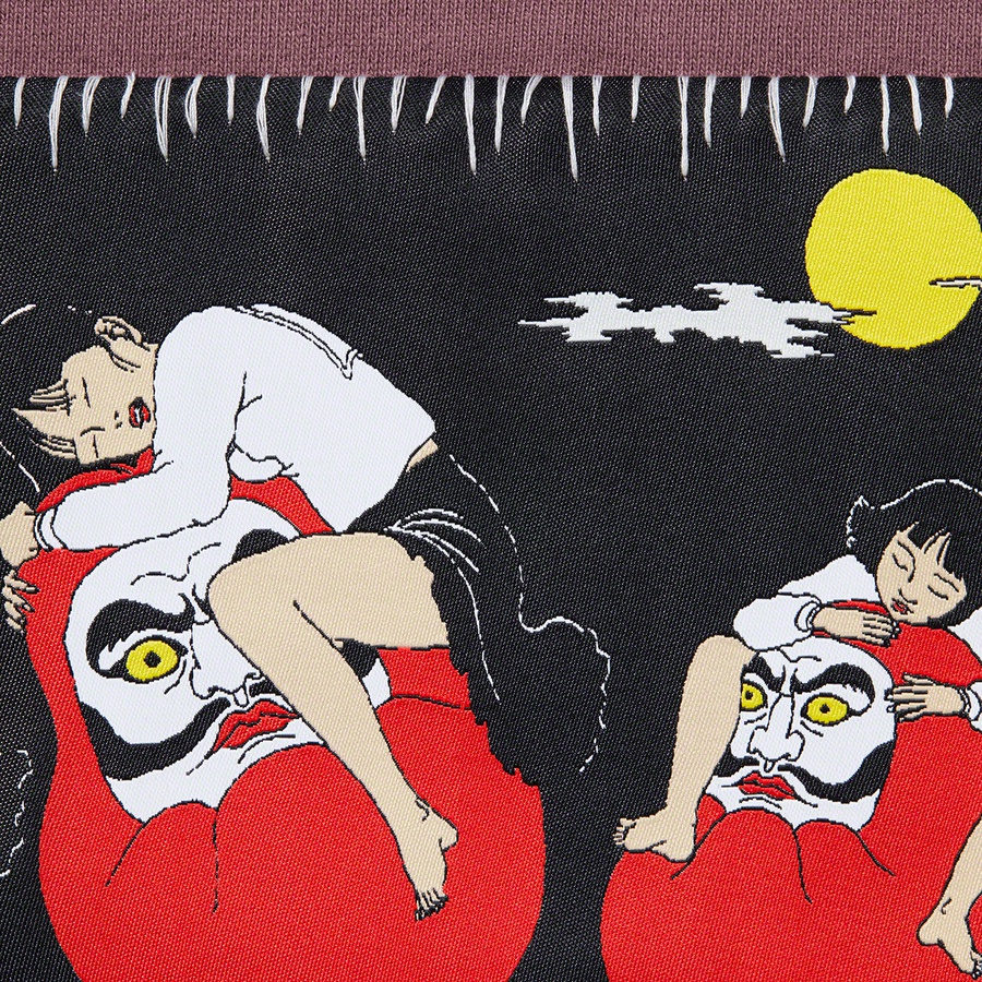 Details on Toshio Saeki Supreme Hooded Sweatshirt Light Purple from fall winter
                                                    2020 (Price is $248)