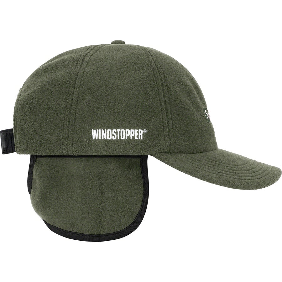 Details on WINDSTOPPER Small Box Earflap 6-Panel Olive from fall winter
                                                    2020 (Price is $58)