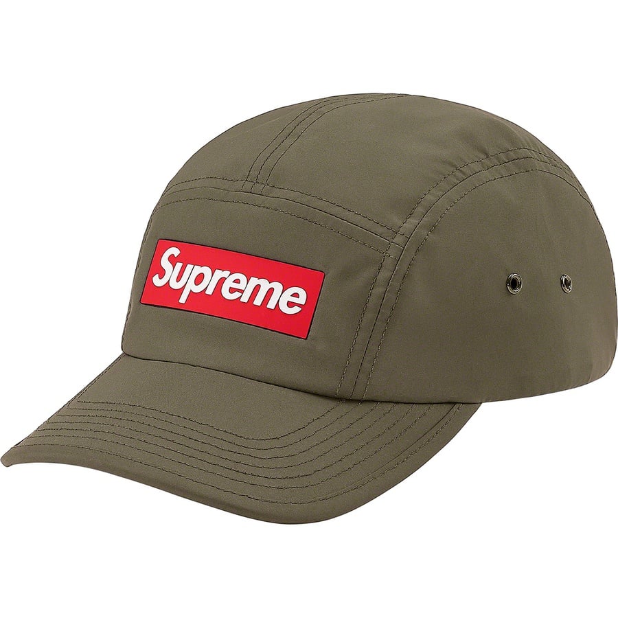 Details on Inset Logo Camp Cap Olive from fall winter
                                                    2020 (Price is $54)