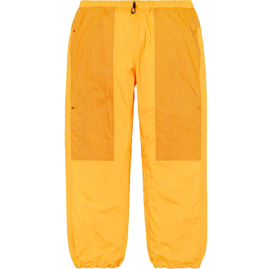 Details on 2-Tone Cinch Pant Yellow from fall winter
                                                    2020 (Price is $128)