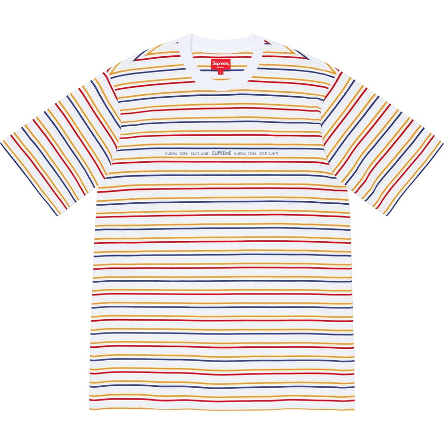 Details on Stati Uniti Stripe S S Top White from fall winter
                                                    2020 (Price is $88)