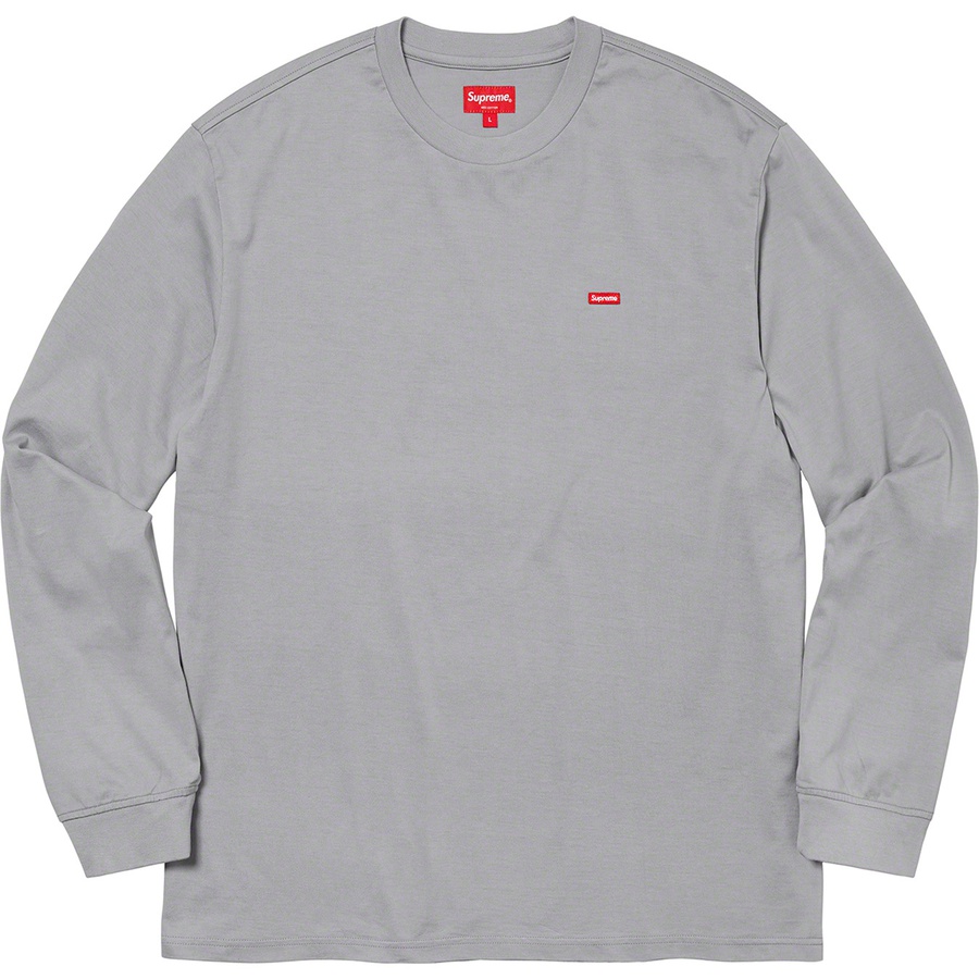 Details on Small Box L S Tee Grey from fall winter 2020 (Price is $68)