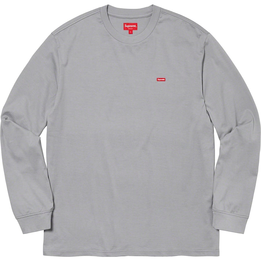 Details on Small Box L S Tee Grey from fall winter
                                                    2020 (Price is $68)