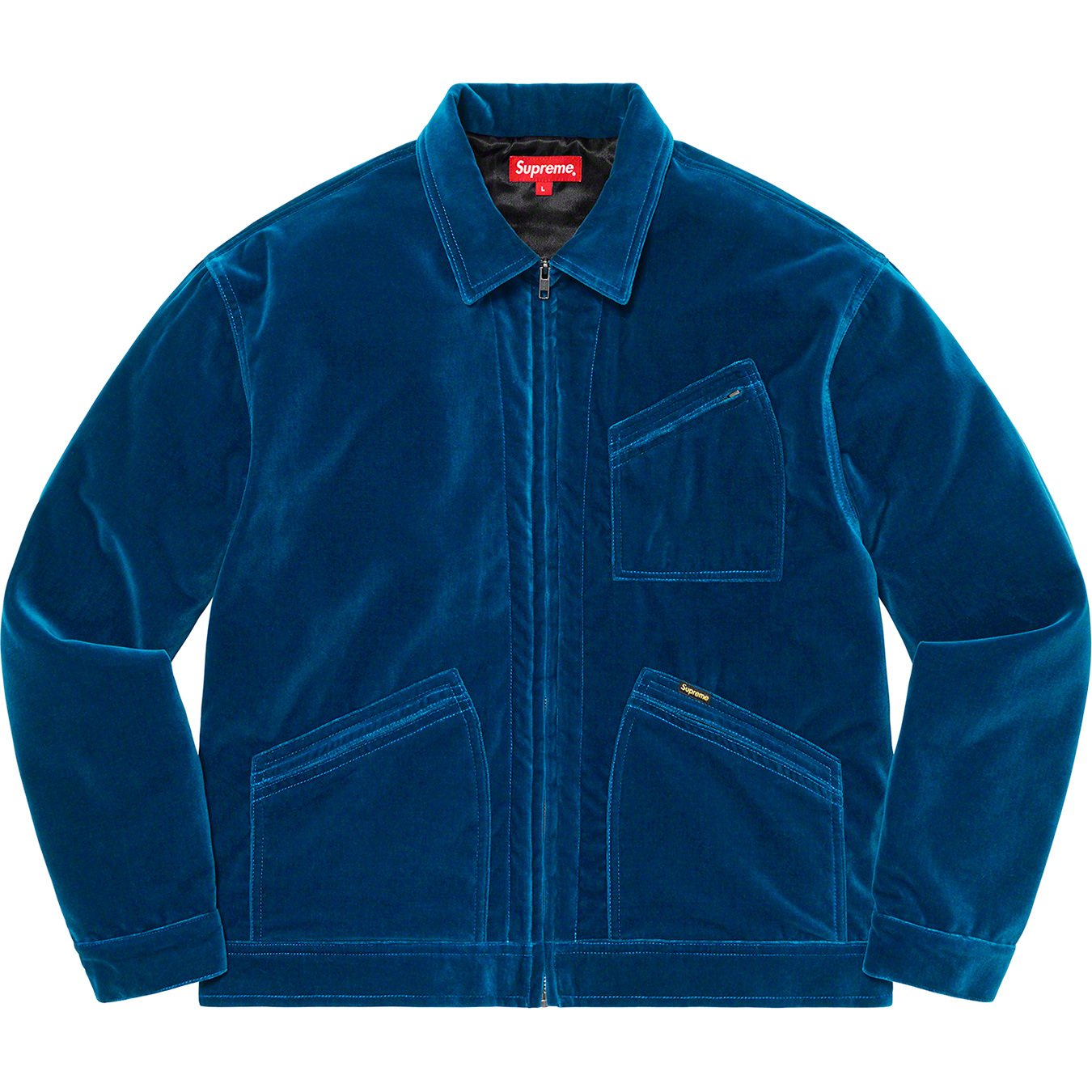 Velvet Work Jacket - fall winter 2020 - Supreme