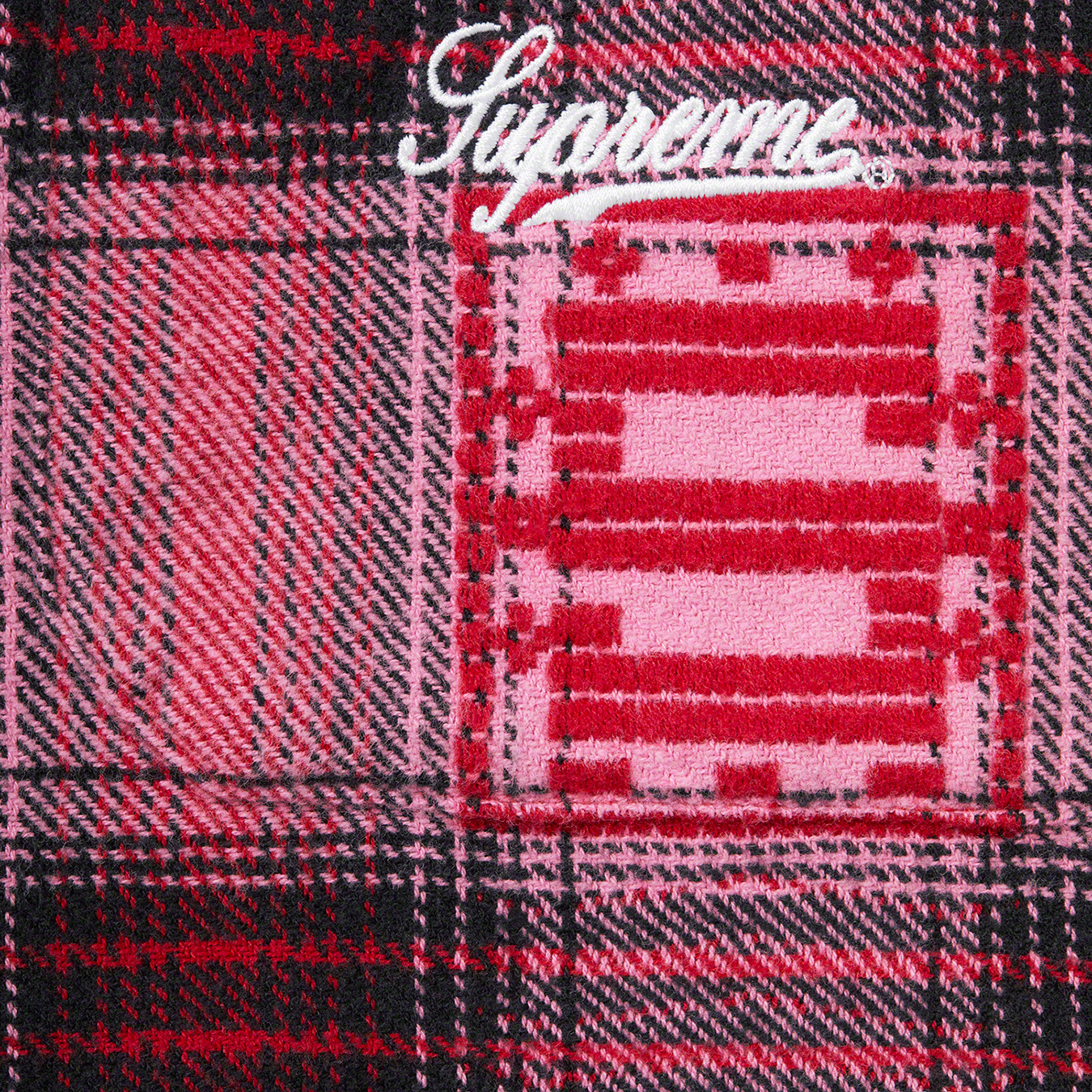 Hooded Shadow Plaid Shirt - fall winter 2020 - Supreme