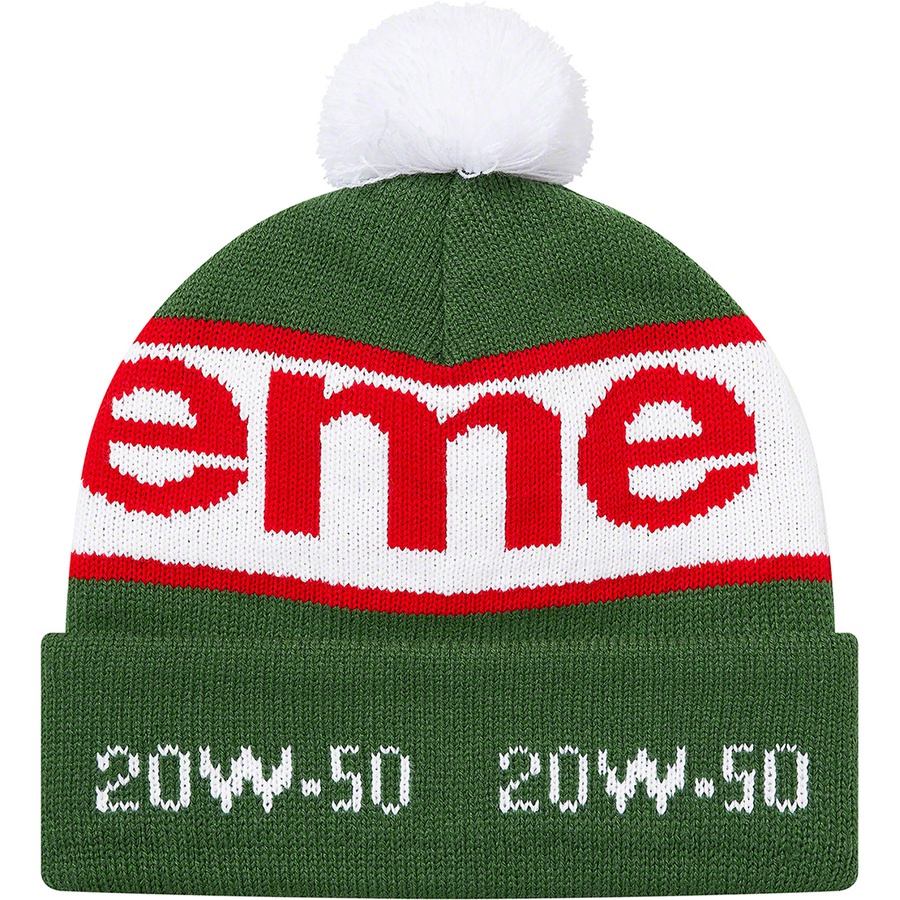 Details on Garage Beanie Green from fall winter
                                                    2020 (Price is $36)