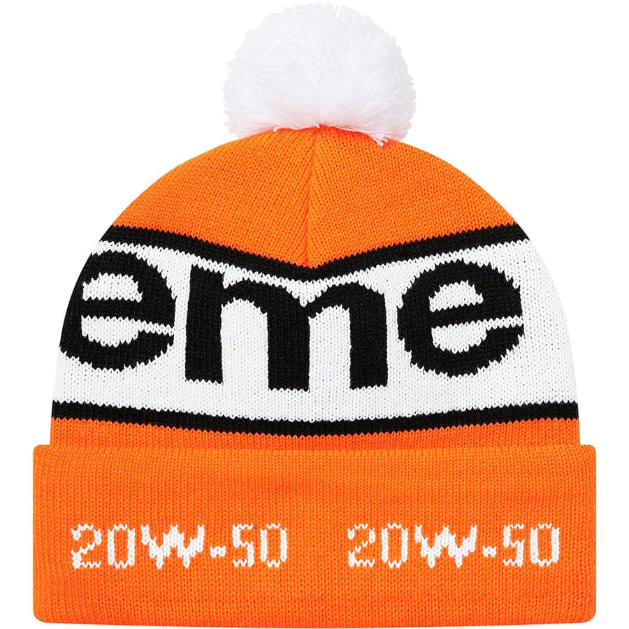 Details on Garage Beanie Orange from fall winter
                                                    2020 (Price is $36)