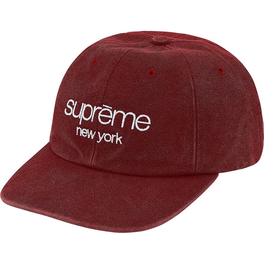 Details on 2-Tone Canvas 6-Panel Red from fall winter
                                                    2020 (Price is $54)