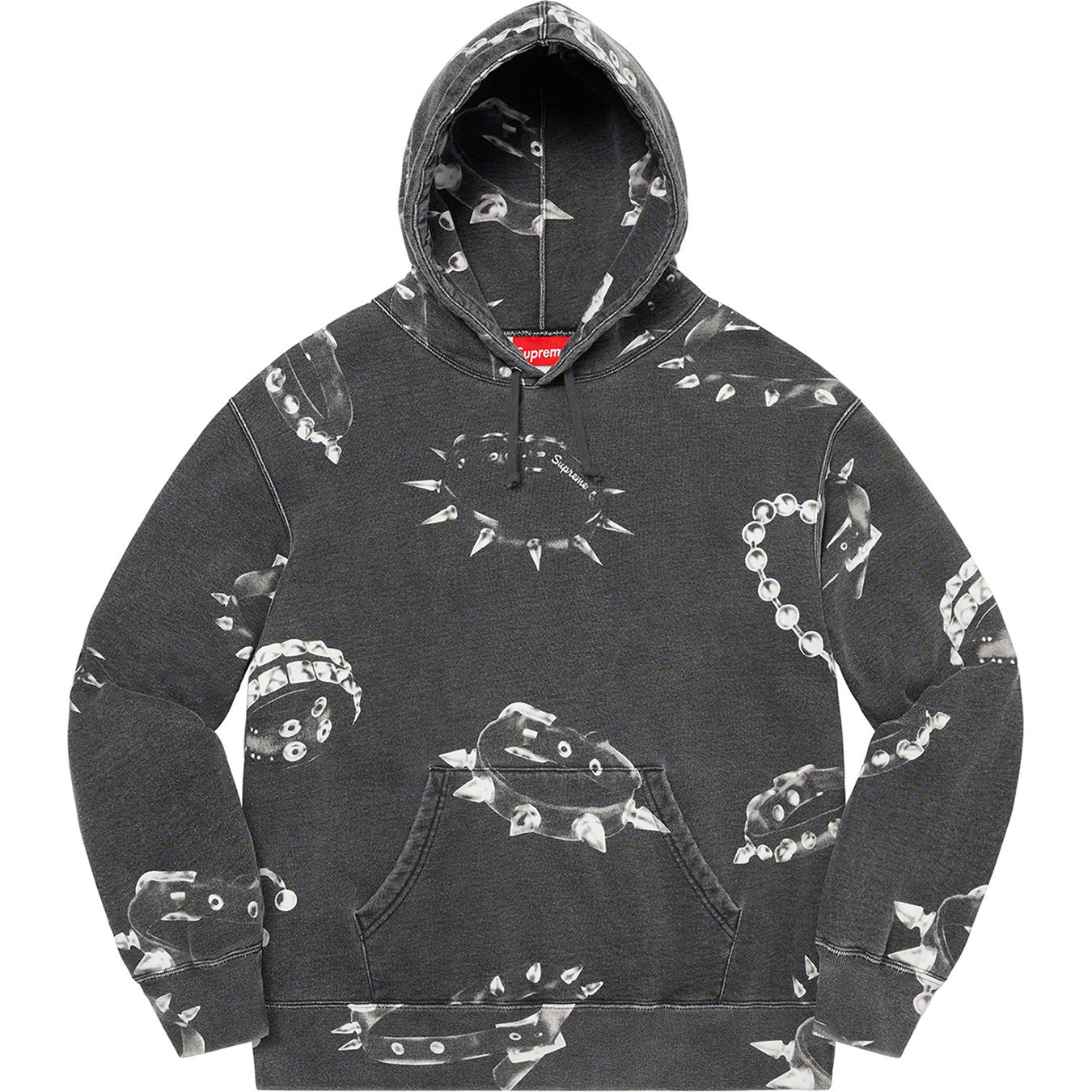 Studded Collars Hooded Sweatshirt - fall winter 2020 - Supreme