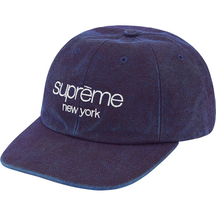 Details on 2-Tone Canvas 6-Panel Blue from fall winter
                                                    2020 (Price is $54)