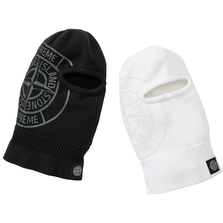 Supreme Supreme Stone Island Glow Knit Balaclava released during fall winter 20 season