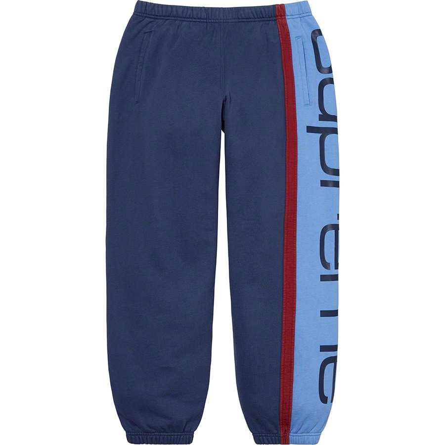 Details on Big Logo Paneled Sweatpant Navy from fall winter
                                                    2020 (Price is $148)