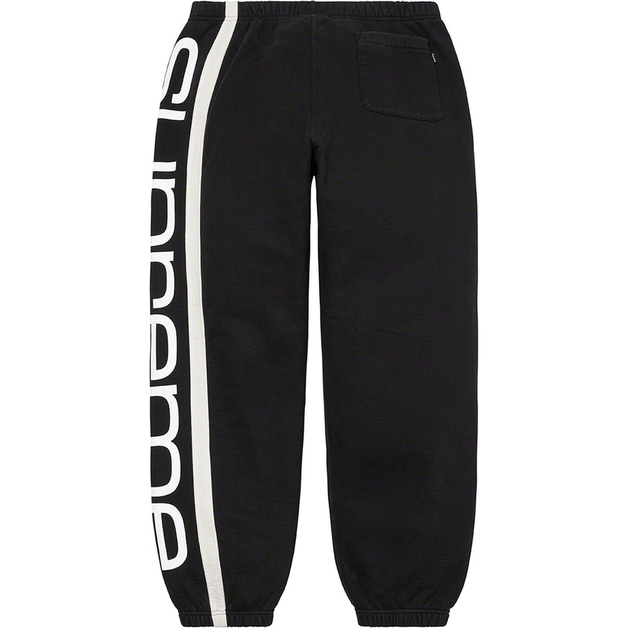Details on Big Logo Paneled Sweatpant Black from fall winter
                                                    2020 (Price is $148)