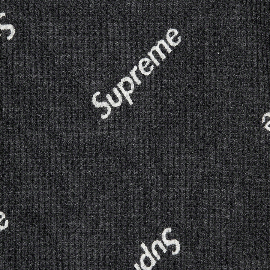 Details on Supreme Hanes Thermal Pant (1 Pack) Black Logos from fall winter
                                                    2020 (Price is $26)