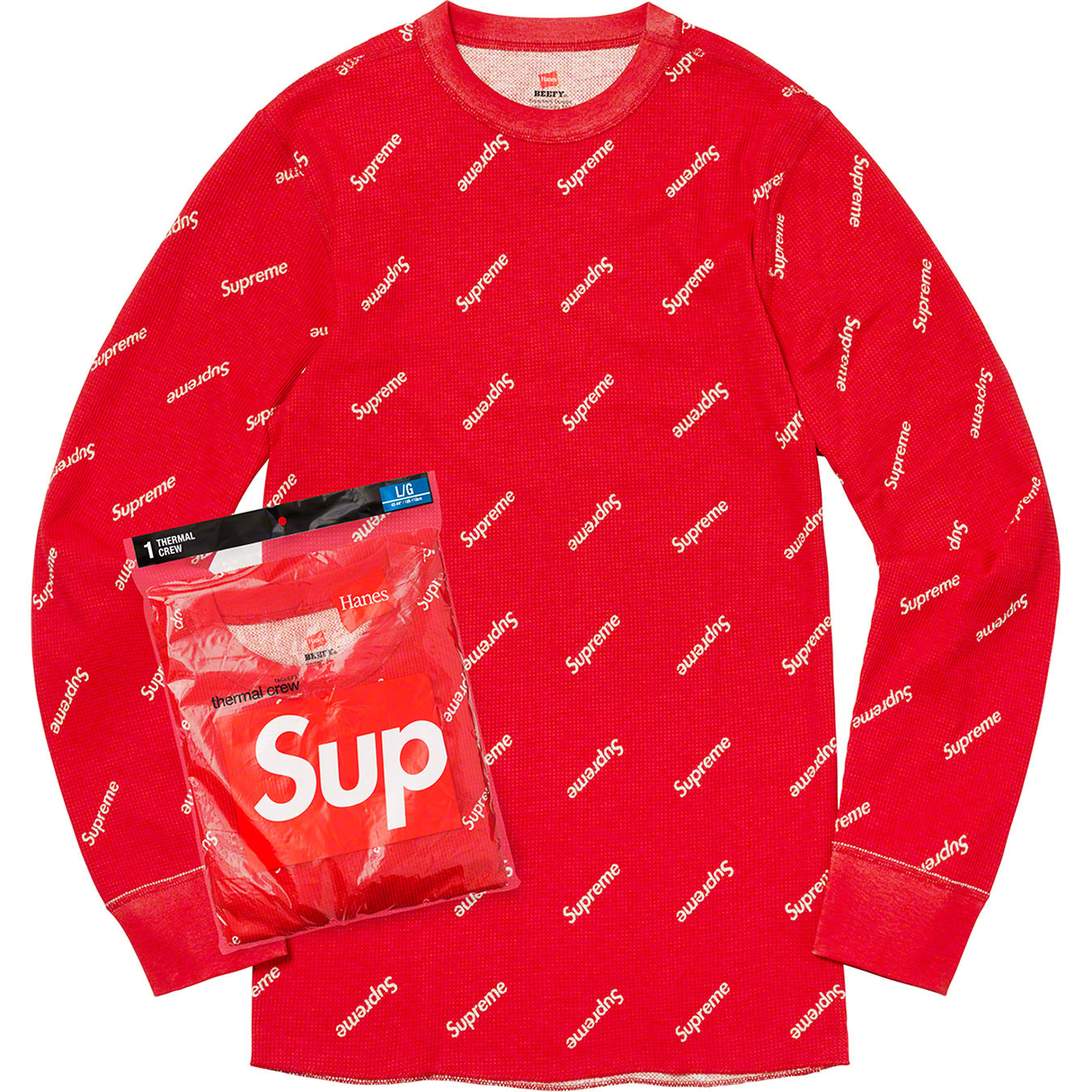 Hanes Thermal Crew (1 Pack) - fall winter 2020 - Supreme