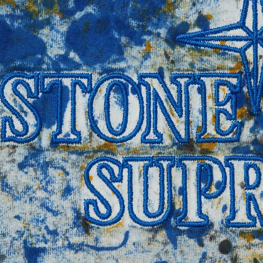 Details on Supreme Stone Island Embroidered Logo S S Top Dark Blue from fall winter
                                                    2020 (Price is $148)