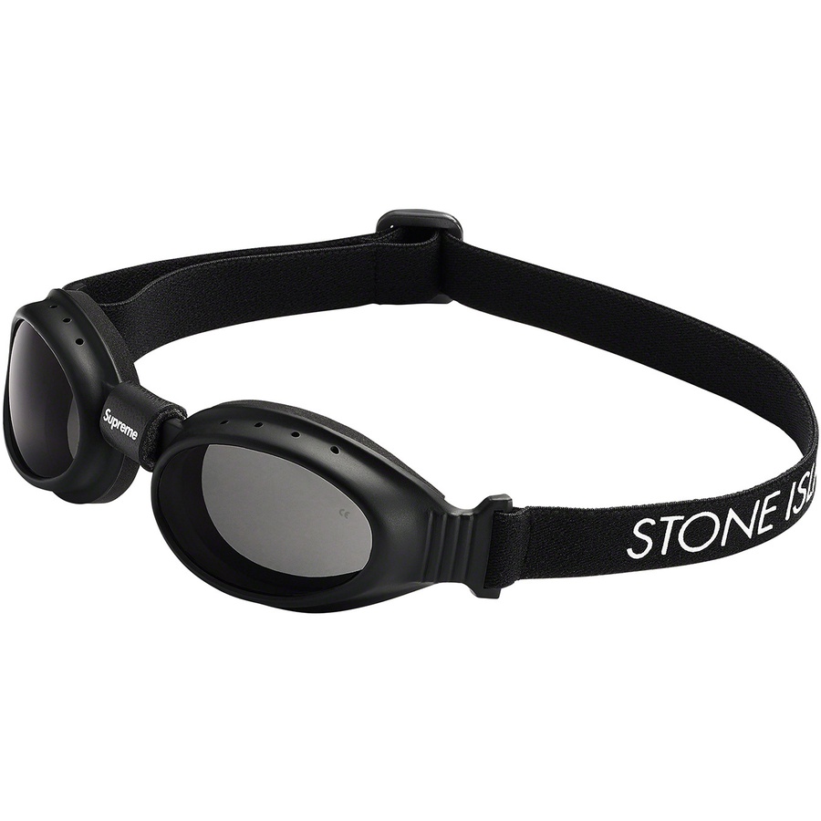 Details on Supreme Stone Island Baruffaldi Rek Goggles Black from fall winter
                                                    2020 (Price is $78)