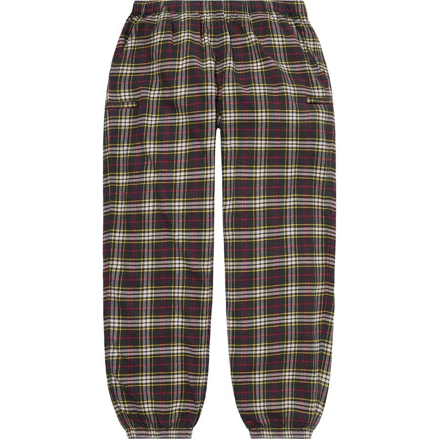 Details on Tartan Flannel Skate Pant Black from fall winter
                                                    2020 (Price is $128)