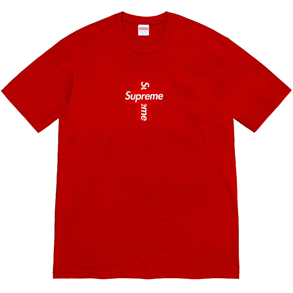 Supreme Cross Box Logo Tee Olive M