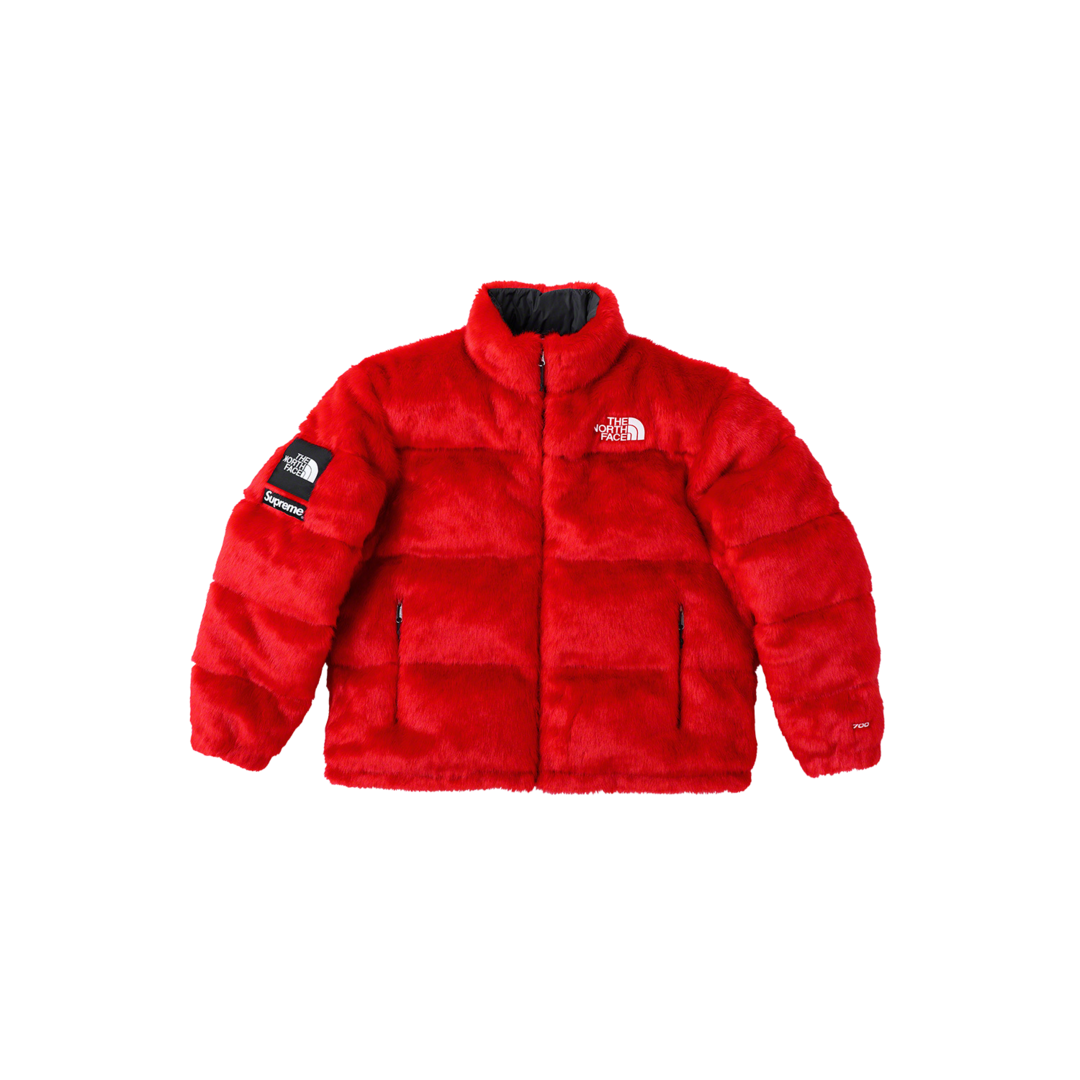 SupremeThe NorthFace Nuptse Jacket "Red"