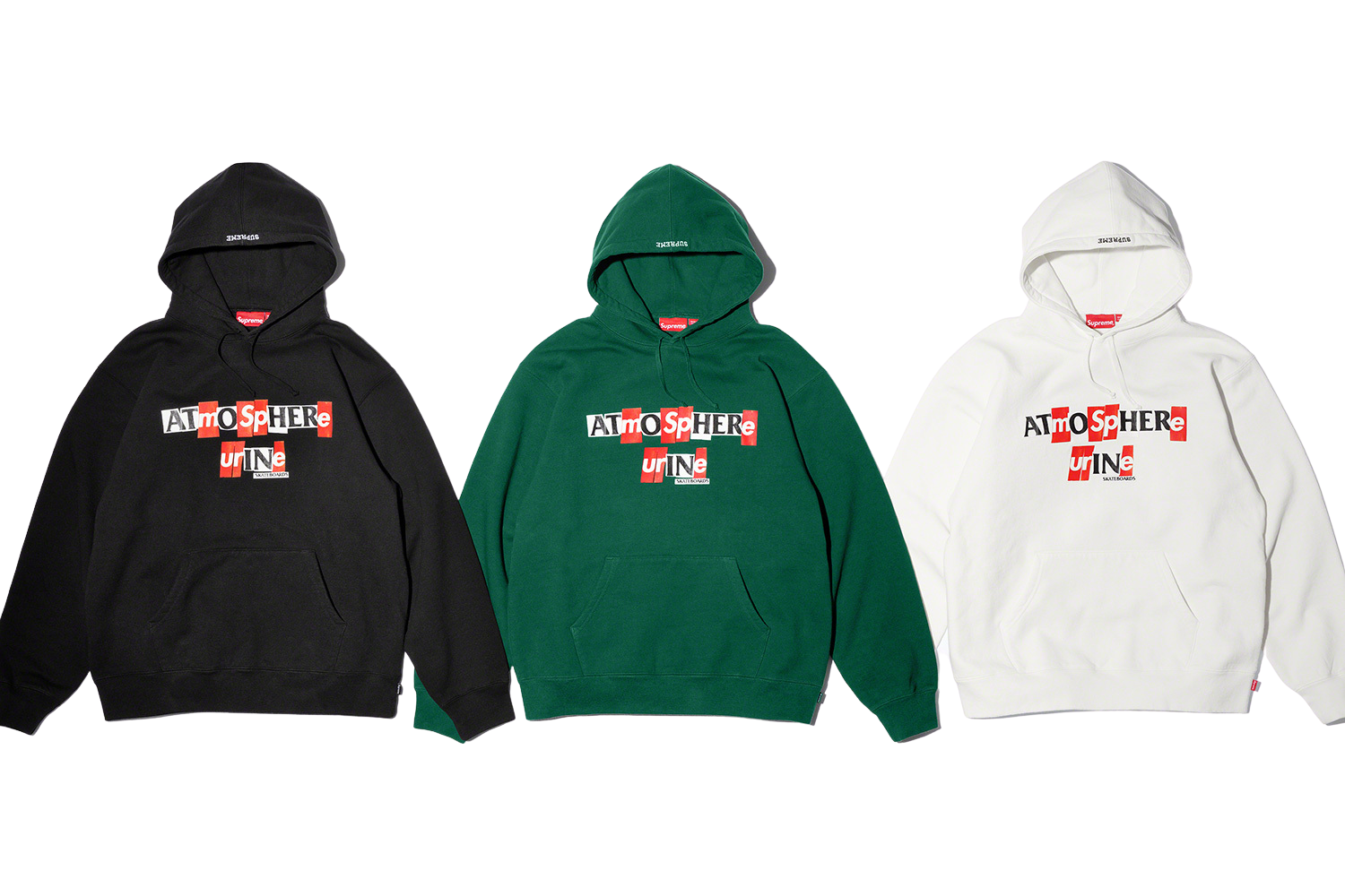 Supreme × ANTIHERO Hooded Sweatshirt