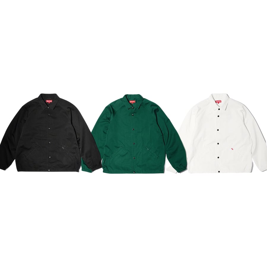 Details on Supreme ANTIHERO Snap Front Twill Jacket  from fall winter
                                                    2020 (Price is $168)