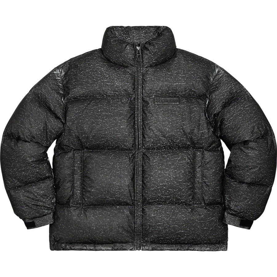 Details on Reflective Speckled Down Jacket Black from fall winter
                                                    2020 (Price is $368)