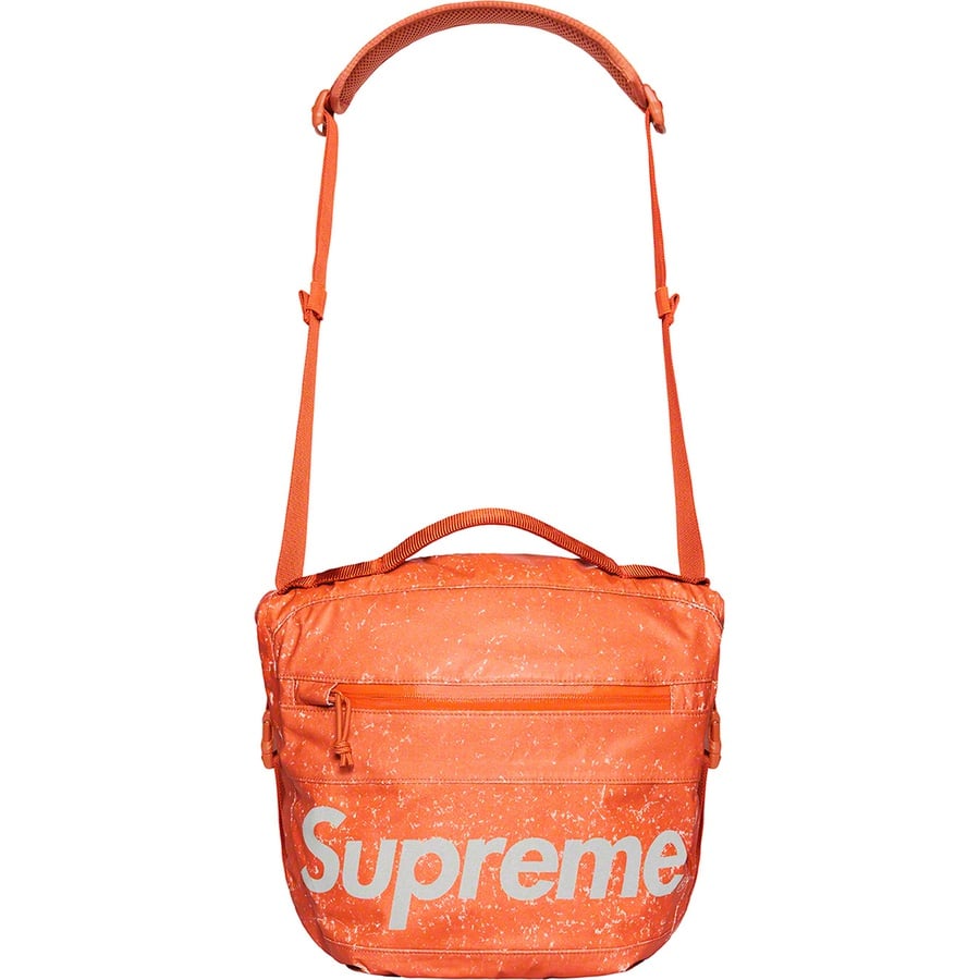 Details on Waterproof Reflective Speckled Shoulder Bag Orange from fall winter
                                                    2020 (Price is $98)