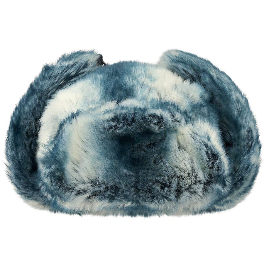 Details on Faux Fur Trooper Ice Blue from fall winter
                                                    2020 (Price is $98)