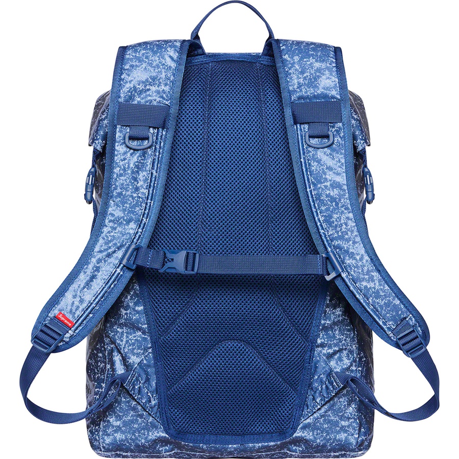 Details on Waterproof Reflective Speckled Backpack Royal from fall winter 2020 (Price is $148)