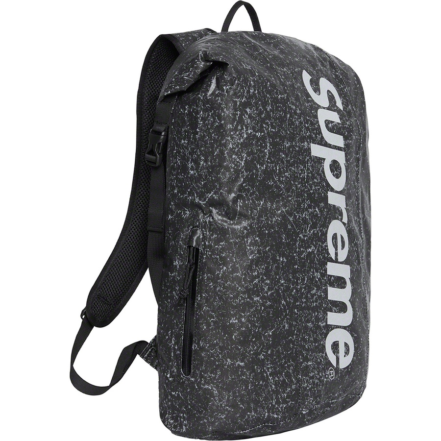 Details on Waterproof Reflective Speckled Backpack Black from fall winter
                                                    2020 (Price is $148)