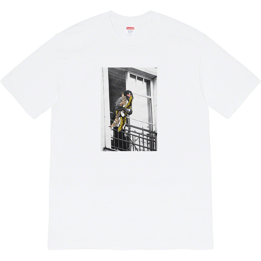 Details on Supreme ANTIHERO Balcony Tee White from fall winter
                                                    2020 (Price is $44)