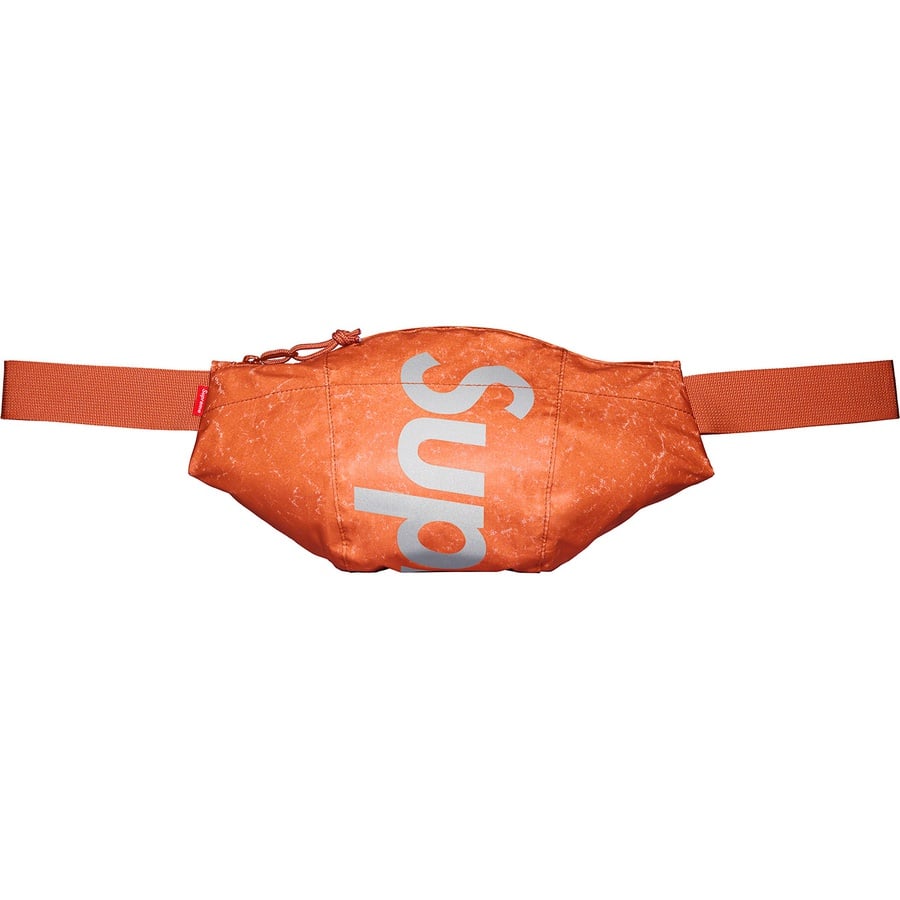 Details on Waterproof Reflective Speckled Waist Bag Orange from fall winter
                                                    2020 (Price is $68)